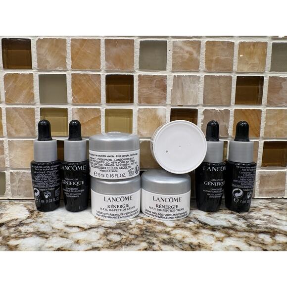 Lancôme Advanced Anti-Aging Serum & Cream 6-Piece Value Bundle - Picture 2 of 3